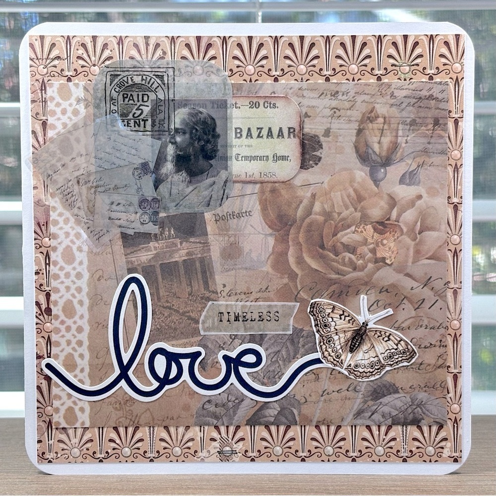 Handmade Romantic Greeting Card